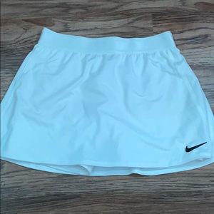 White Nike Tennis Skirt